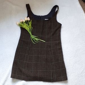 Jacob classic houndstooth above the knee jumper